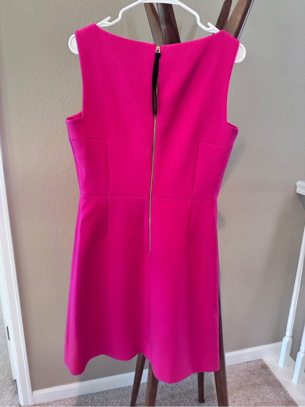 kate spade hot Pink Sleeveless A-Line Dress - Picture 4 of 7